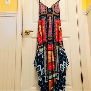 Eight Sixty Hanker Chief style midi dress- OSFM